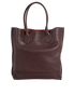 Blossom Tote, £350, Handbags, Burgundy, Leather, Back view